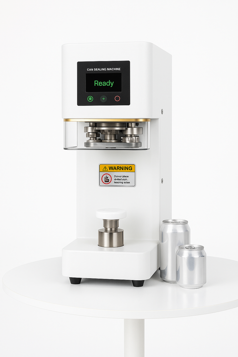 Automatic Can Sealing Machine (White)