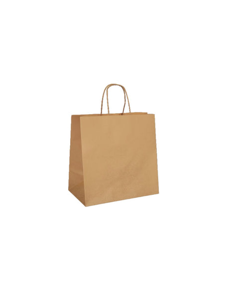 Kraft Paper Bag UBER - 300x300x180MM (250 Box)